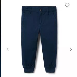NWT- The Button Twill Jogger by Janie and Jack